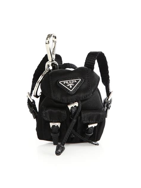 prada backpack keychain.